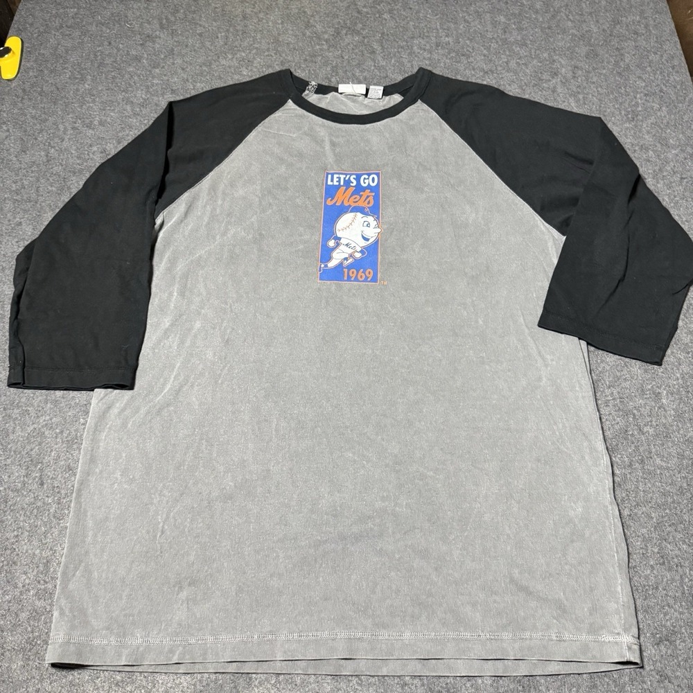 Moonlight Graham‎ New York Mets Mens Baseball Graphic Tee Size XL MLB Sports